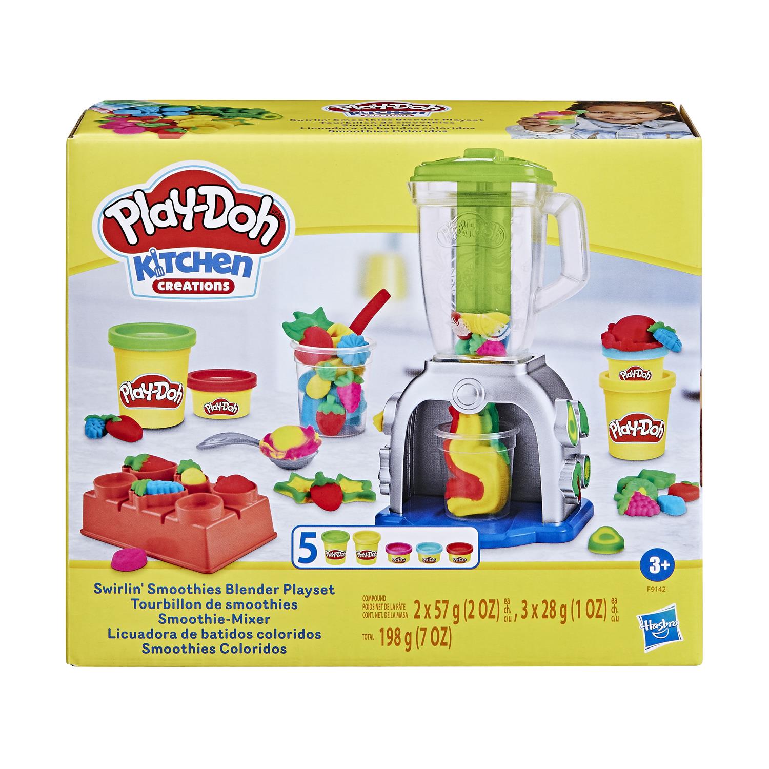 Hasbro Play-Doh: Kitchen Creations - Swirlin' Smoothies Blender Playset (F9142)