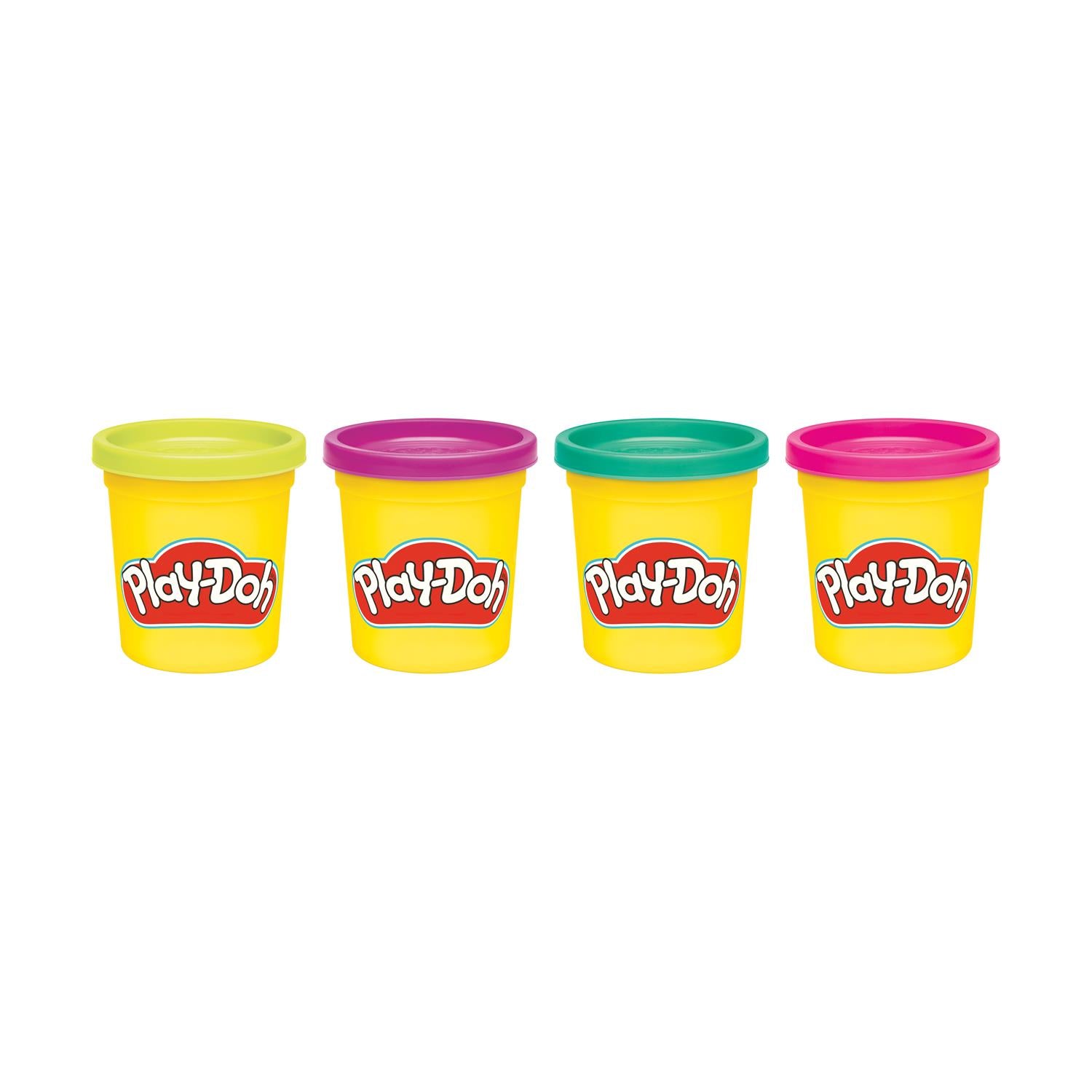 Hasbro Play-Doh: Doh & More - Vibrant 4 Pack (G0689)