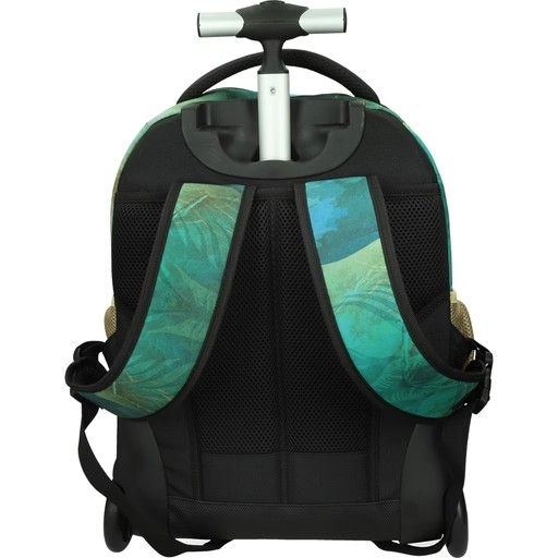 ΤΣΑΝΤΑ ΣΧΟΛΙΚΗ STREET TROLLEY DINOSAUR 34x22x45 cm (με εργονομική πλάτη air system και σκληρό πάτο)