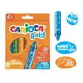 Κηρομπογιές Carioca Baby Teddy (1+) – Σετ 6 τεμαχίων