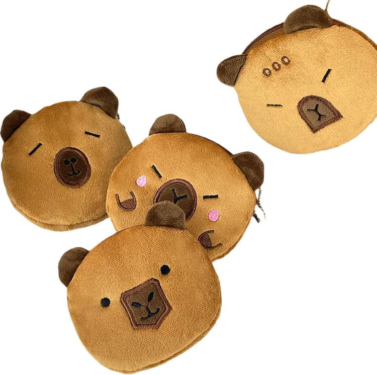 Πορτοφόλι Plush CENTRUM Capybara 10x10cm - 4 σχέδια