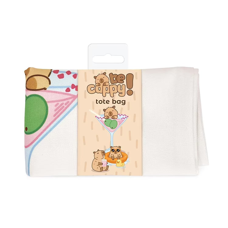 LEBEZ BeCappy Tote Bag Capybara - συσκευασία