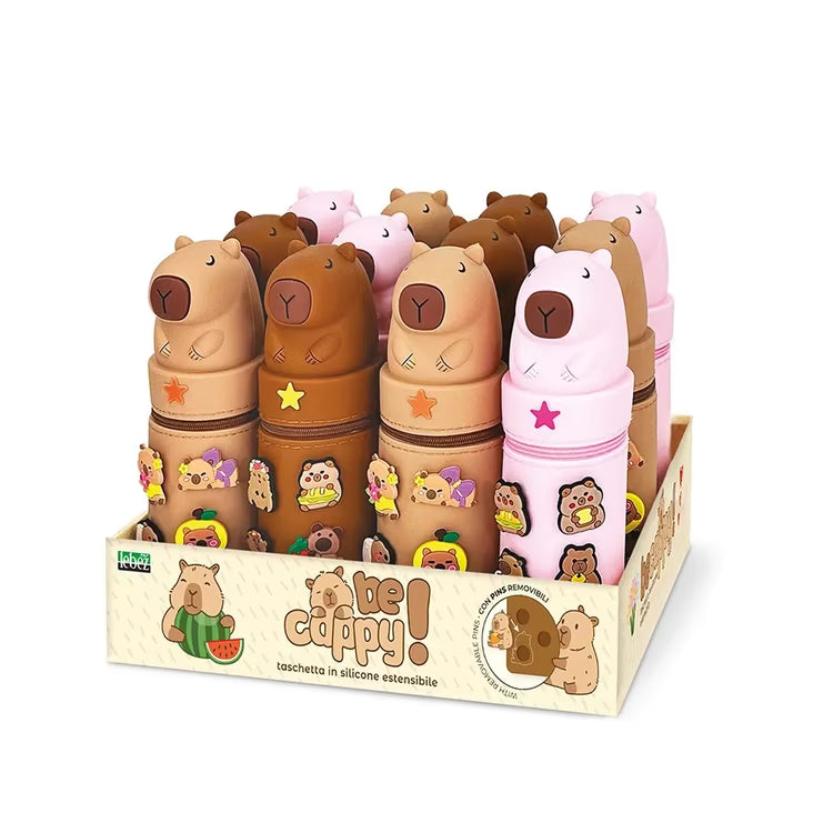 Κασετίνα LEBEZ Capybara Joy Pins - display