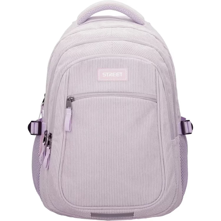 Τσάντα Σχολική Street Infinity Velvet 33x22x45cm - Εργονομική Πλάτη Air System