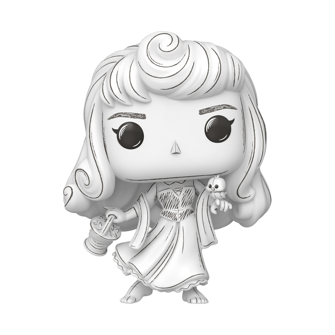 Funko Pop! Disney: Sleeping Beauty - Aurora (Sketched) #1646 Vinyl Figure