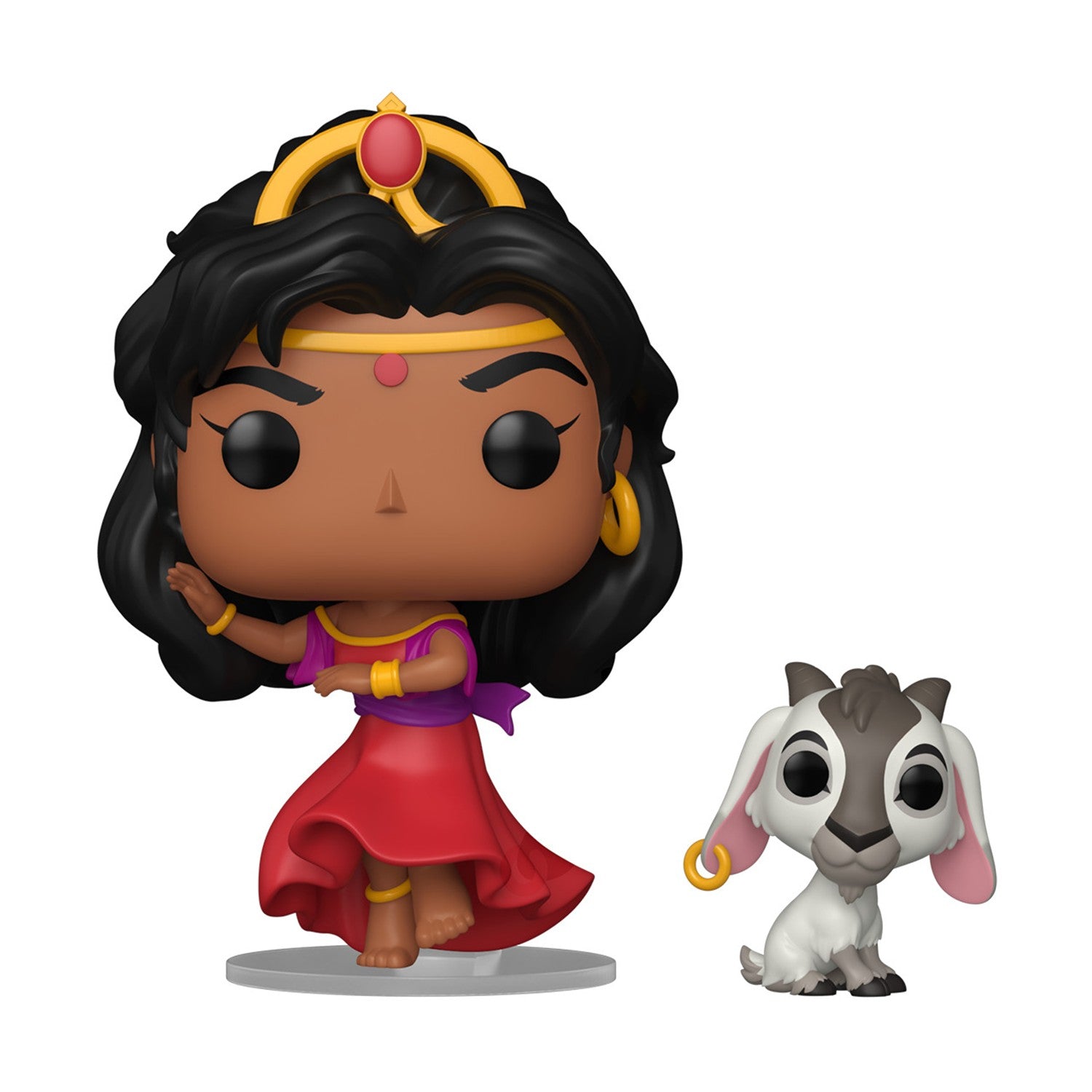Funko Pop! Disney: The Hunchback of Notre Dame - Esmeralda & Djali #1735 Vinyl Figures