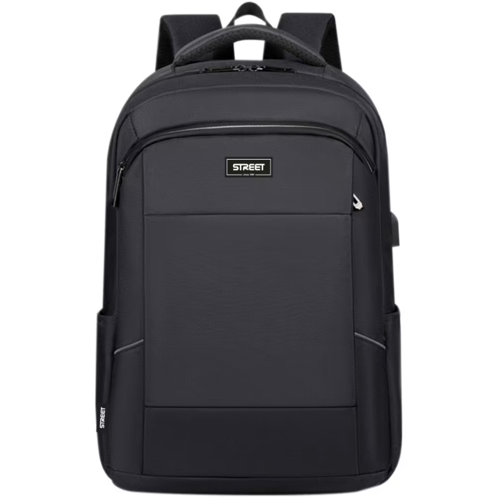 ΤΣΑΝΤΑ BACKPACK STREET PRIME BLACK 47x30x15cm (θηκη για laptop)