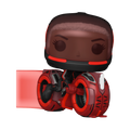 Funko Pop! Rides Disney: Tron Ares - Athena with Light Cycle #316 Vinyl Figure