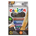 ΜΑΡΚΑΔΟΡΟΙ CARIOCA TEMPERELLO METALLIC 6 ΧΡΩΜΑΤΩΝ