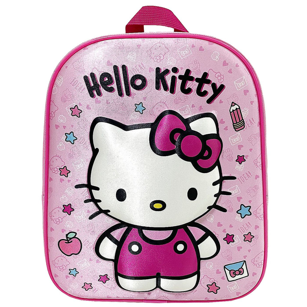 Τσάντα Πλάτης Νηπίου Hello Kitty 3d 31cm