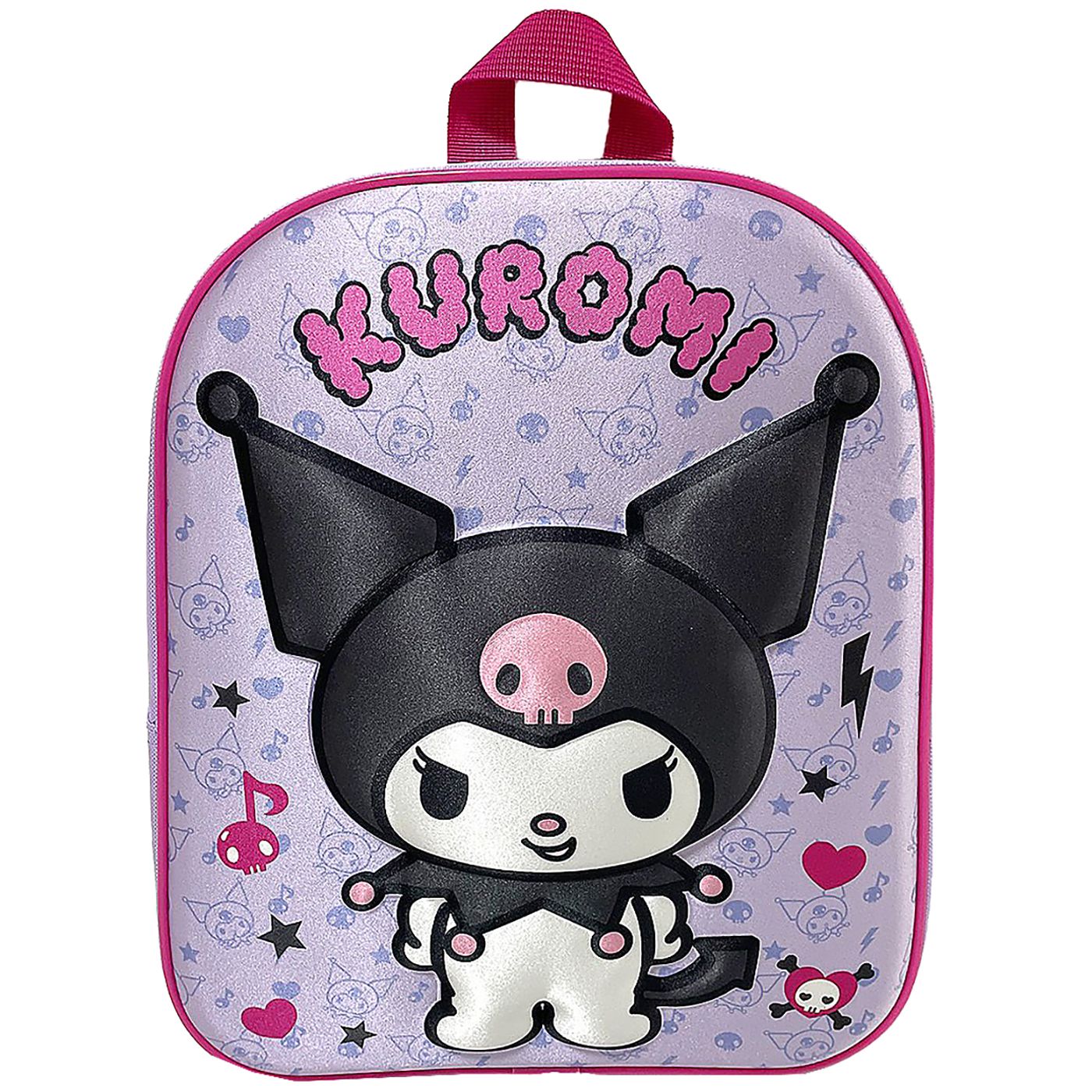 Τσάντα Πλάτης Νηπίου Kuromi 3d 31cm