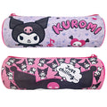 Κασετίνα Βαρελάκι Kuromi 23x8cm