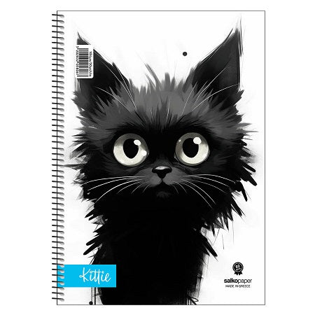 ΤΕΤΡAΔΙΟ SΑLCΟ "KITTIE" 21Χ29 2 ΘΕΜΑΤΑ