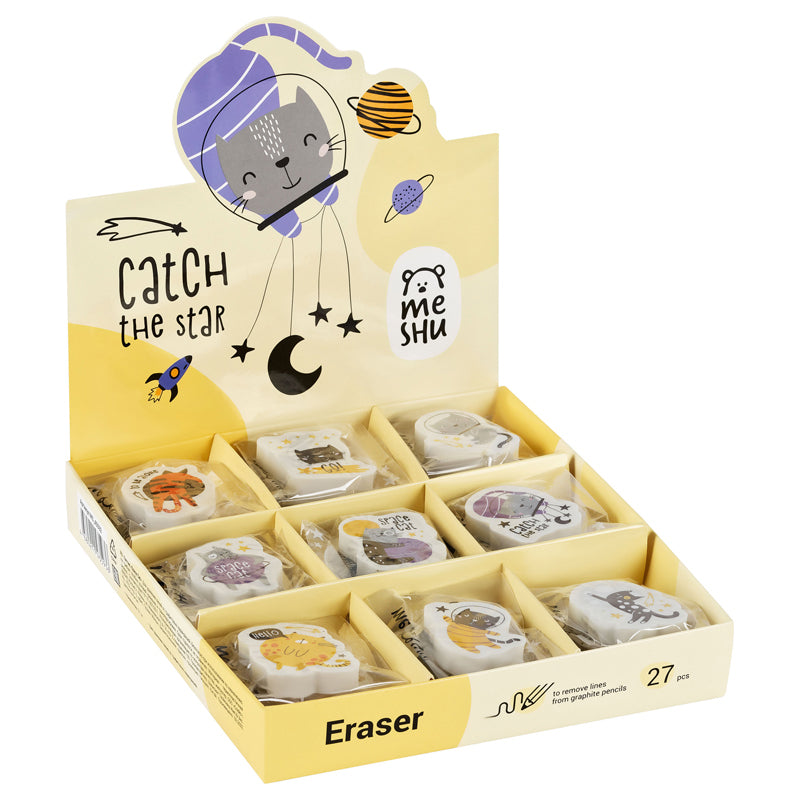 MESHU ΓΟΜΑ SPACE CAT 40Χ30Χ13