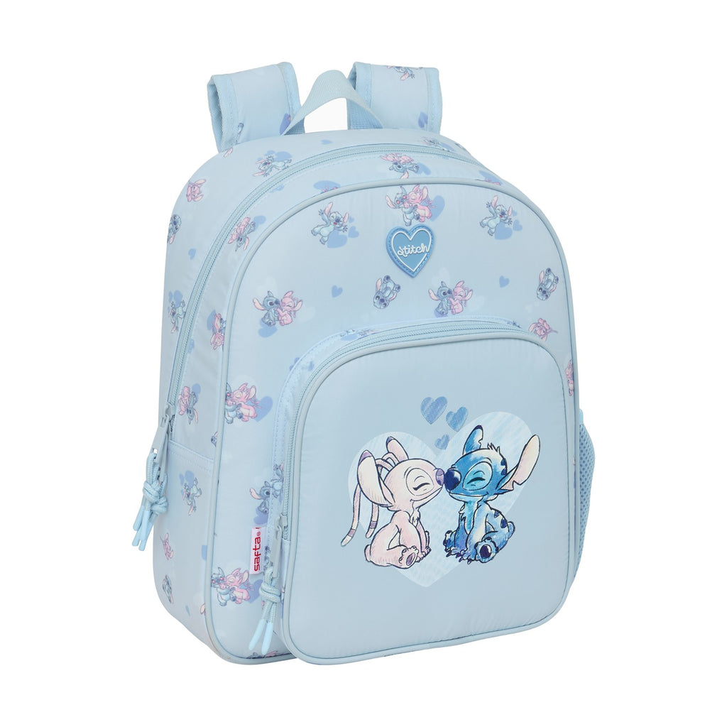 Σάκιδιο Stitch - Trolley (Αφαιρούμενο) Μικρό Backpack 34cm - Νηπιαγωγείο