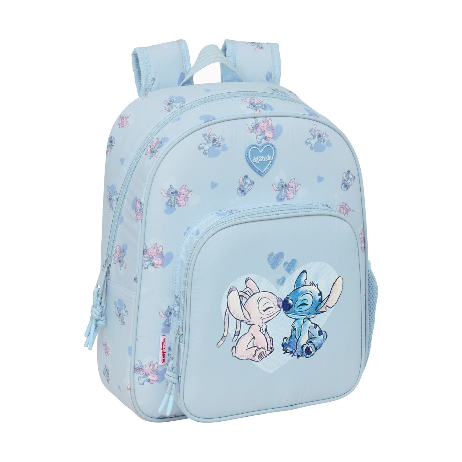Σάκιδιο Stitch - Trolley (Αφαιρούμενο) Μικρό Backpack 34cm - Νηπιαγωγείο
