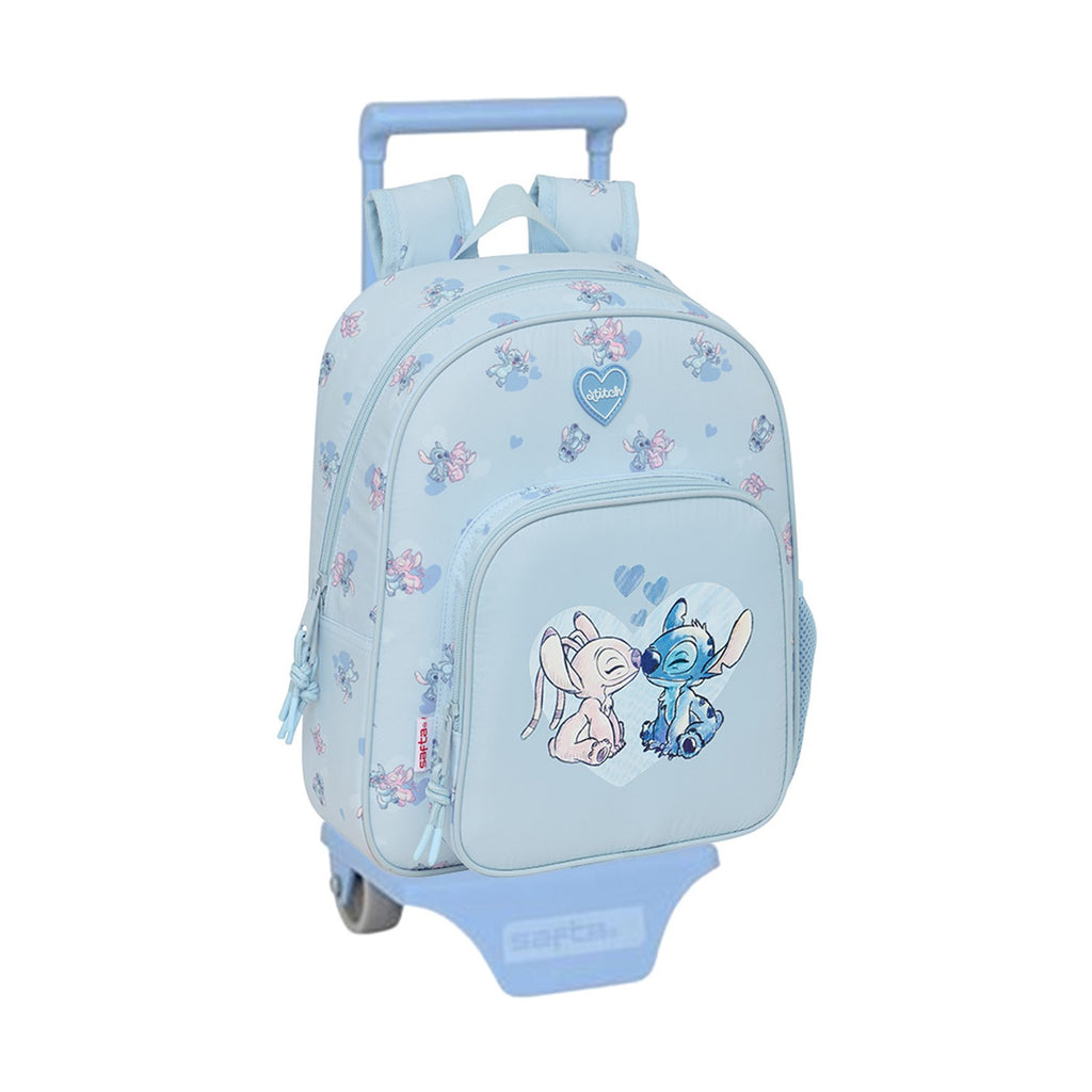 Σάκιδιο Stitch - Trolley (Αφαιρούμενο) Μικρό Backpack 34cm - Νηπιαγωγείο