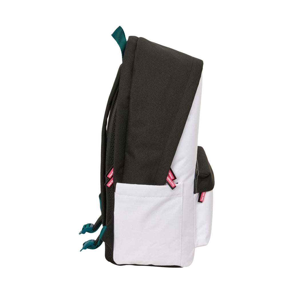 Σάκιδιο Real Madrid - Double Backpack για Laptop 15,6" + USB