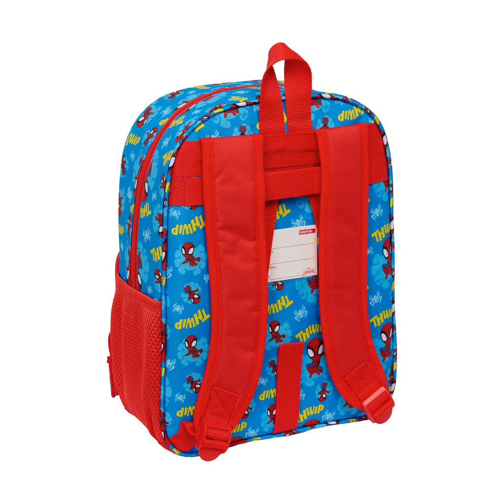Safta Spidey – Τρόλεϊ Σακίδιο Πλάτης (Αφαιρούμενο) Small (34cm) (612662185)