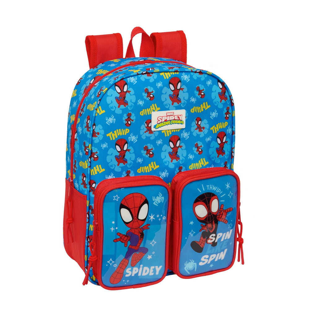 Safta Spidey – Τρόλεϊ Σακίδιο Πλάτης (Αφαιρούμενο) Small (34cm) (612662185)