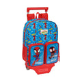Safta Spidey – Τρόλεϊ Σακίδιο Πλάτης (Αφαιρούμενο) Small (34cm) (612662185)