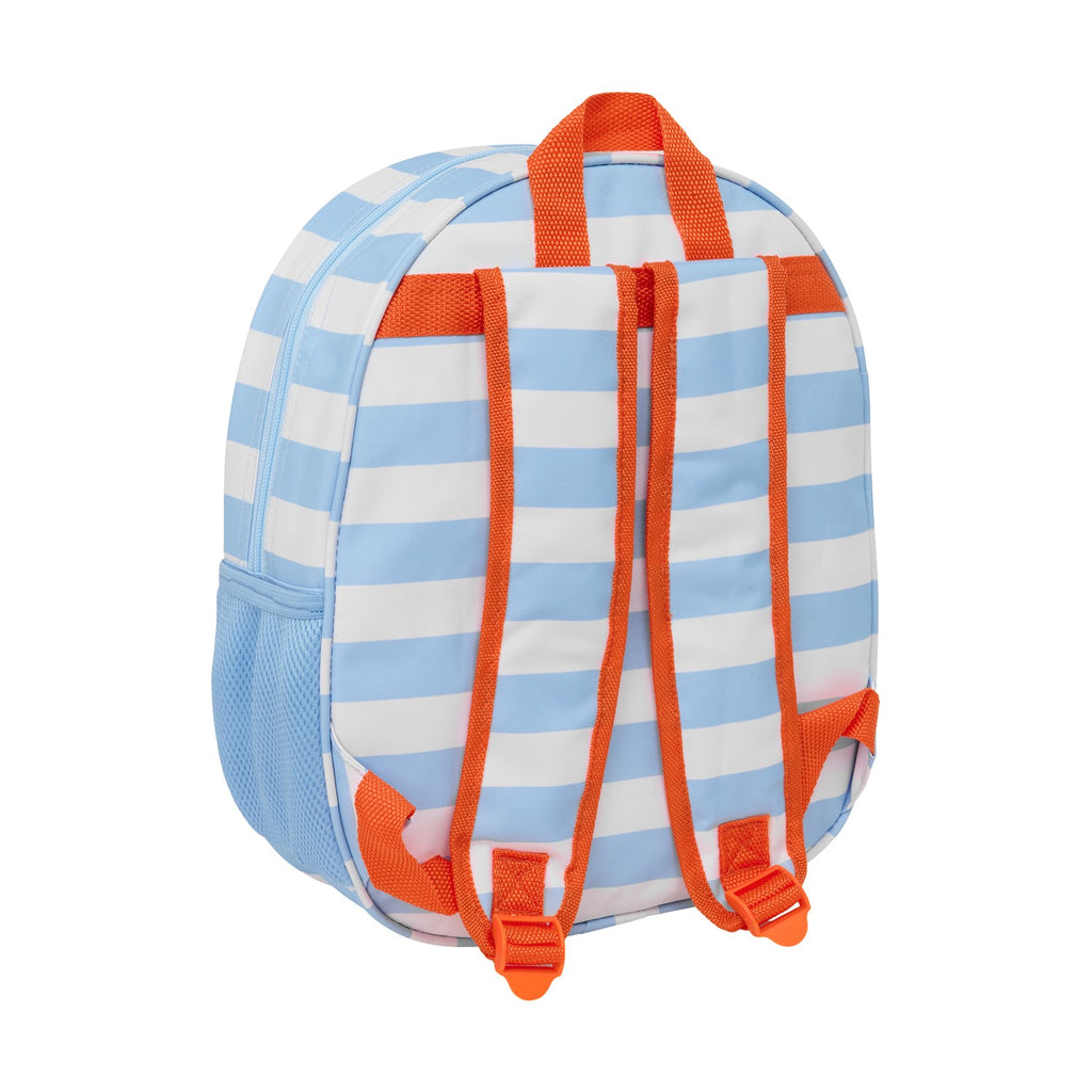 Safta: Bluey - 3D Backpack with Led Lights (33cm)