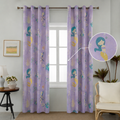 Παιδική κουρτίνα με γοργόνες λιλά 270 × 280 cm – 1 τεμάχιο