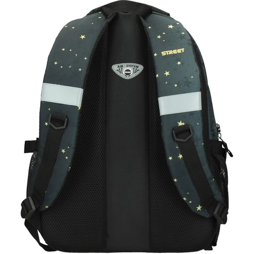 ΤΣΑΝΤΑ ΣΧΟΛΙΚΗ STREET MAGIC 32x13x45cm (με εργονομική πλάτη air system)
