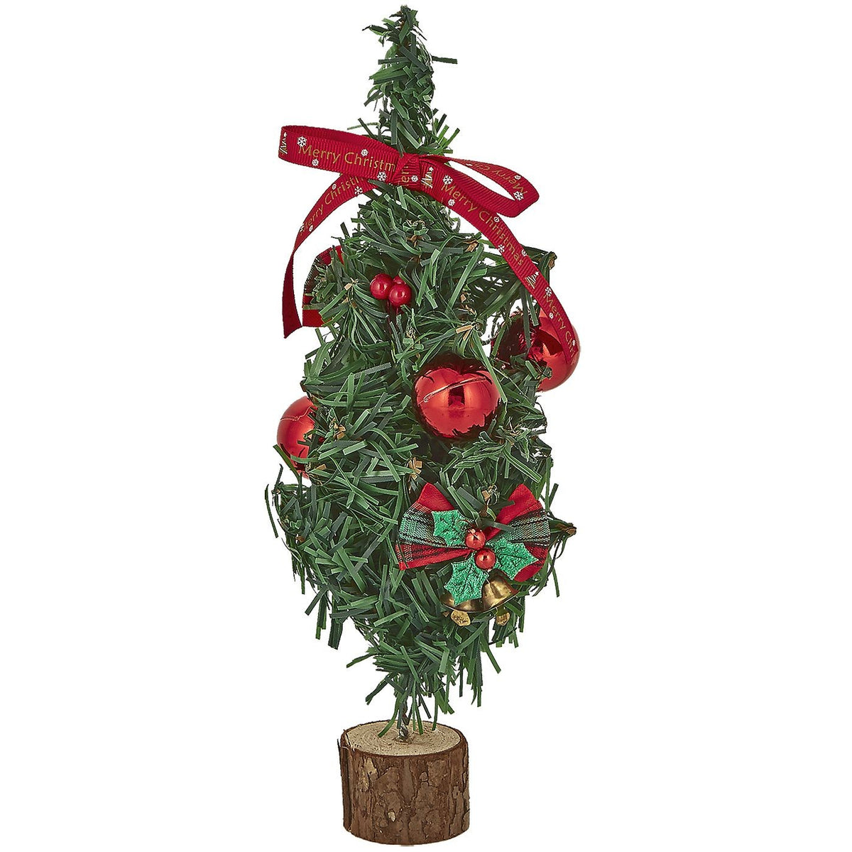 Δεντράκι Χριστουγέννων Στολισμένο 26cm Xmasfest 1132815