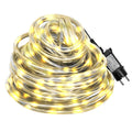 Φωτοσωλήνας 400 LED 20m Λευκός Θερμός με Προγράμματα IP44 ø11mm 20m (+3m Extra Καλώδιο) Xmasfest 1133513