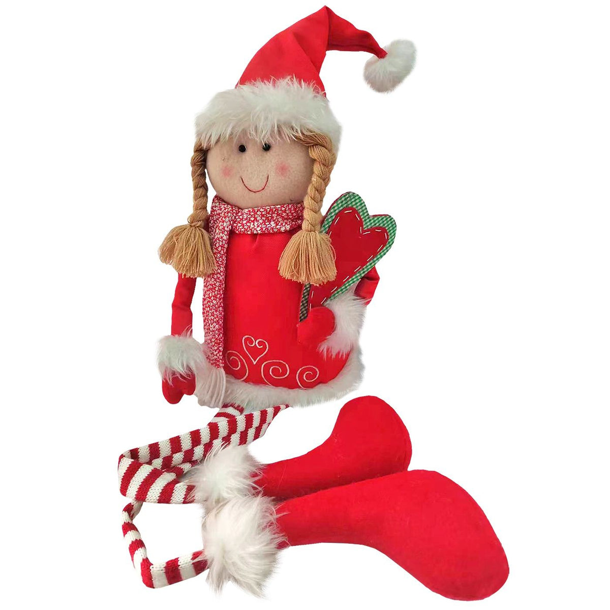 Άγγελος με Κοτσίδες Στέκεται 115cm Xmasfest 1133830