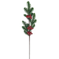 Κλαδί με Χιονισμένα γκι 72cm Xmasfest 1133898