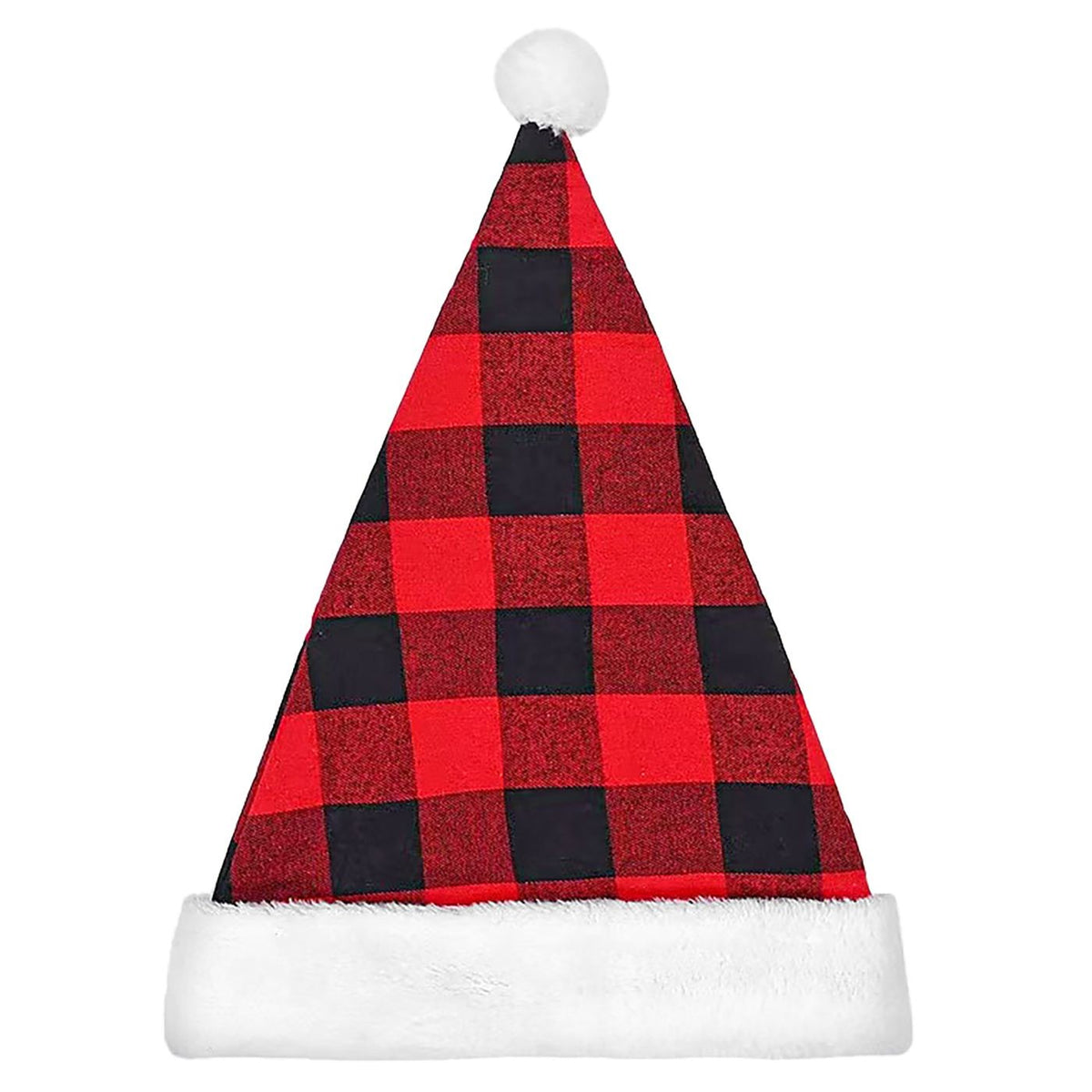Σκούφος Χριστουγεννιάτικος Καρώ 37x28cm Xmasfest 1133982