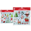 Αυτοκόλλητα 3D Χριστουγεννιάτικα 29x25cm Xmasfest 1133991