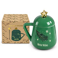 Κούπα Πορσελανης Xmas με Καπάκι 14x9,5cm 400ml Xmasfest 1133998