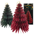 Δέντρο Χάρτινο 3D Πτυσσόμενο 31x24cm Xmasfest 1134041