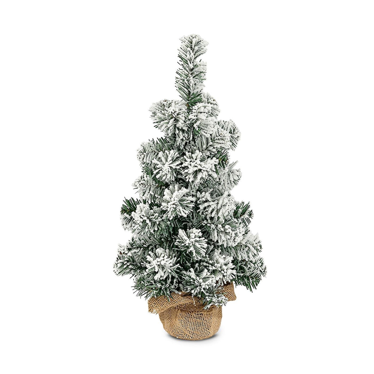Δέντρο Χιονισμένο με Βάση Γιούτα 50cm Xmasfest 1134077