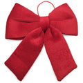 Φιόγκος Γεμισμένος Βελουτέ Κόκκινος 25x20cm Xmasfest 1134178