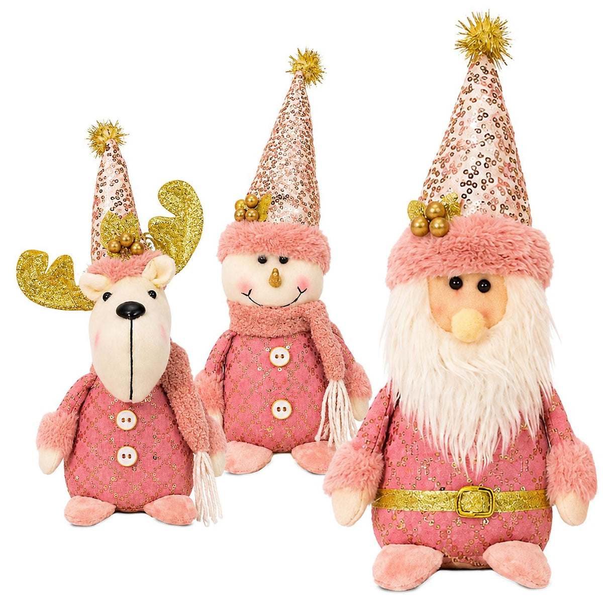 Φιγούρα Διακοσμητική Gnome Παστέλ ~30-34cm Xmasfest 1134206