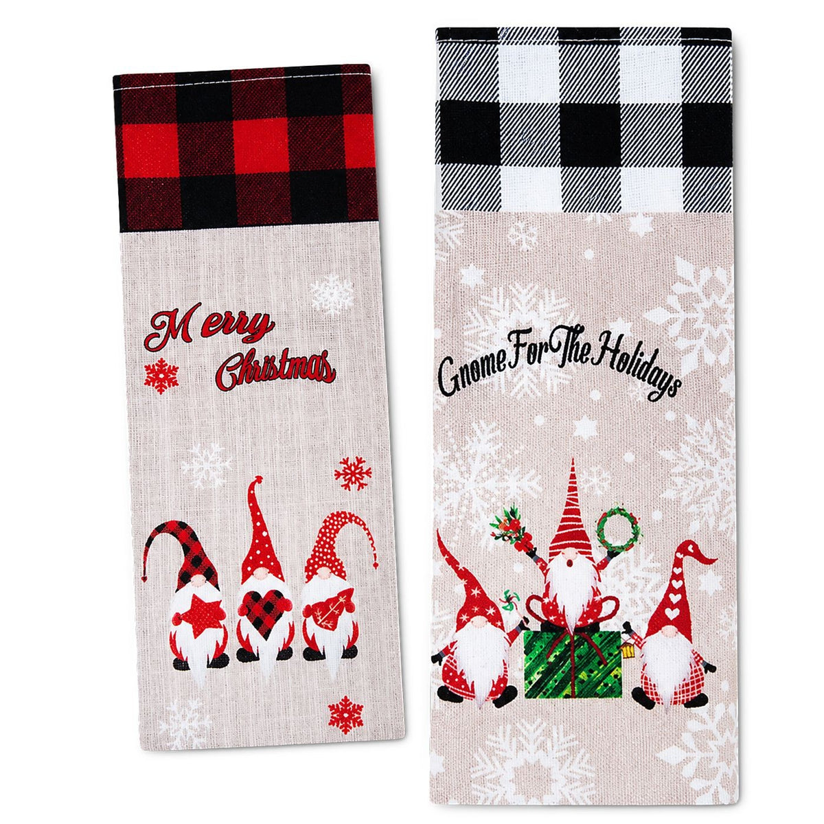 Θήκη Κρασιού Λινάτσα Xmas 37x14cm Xmasfest 1134228