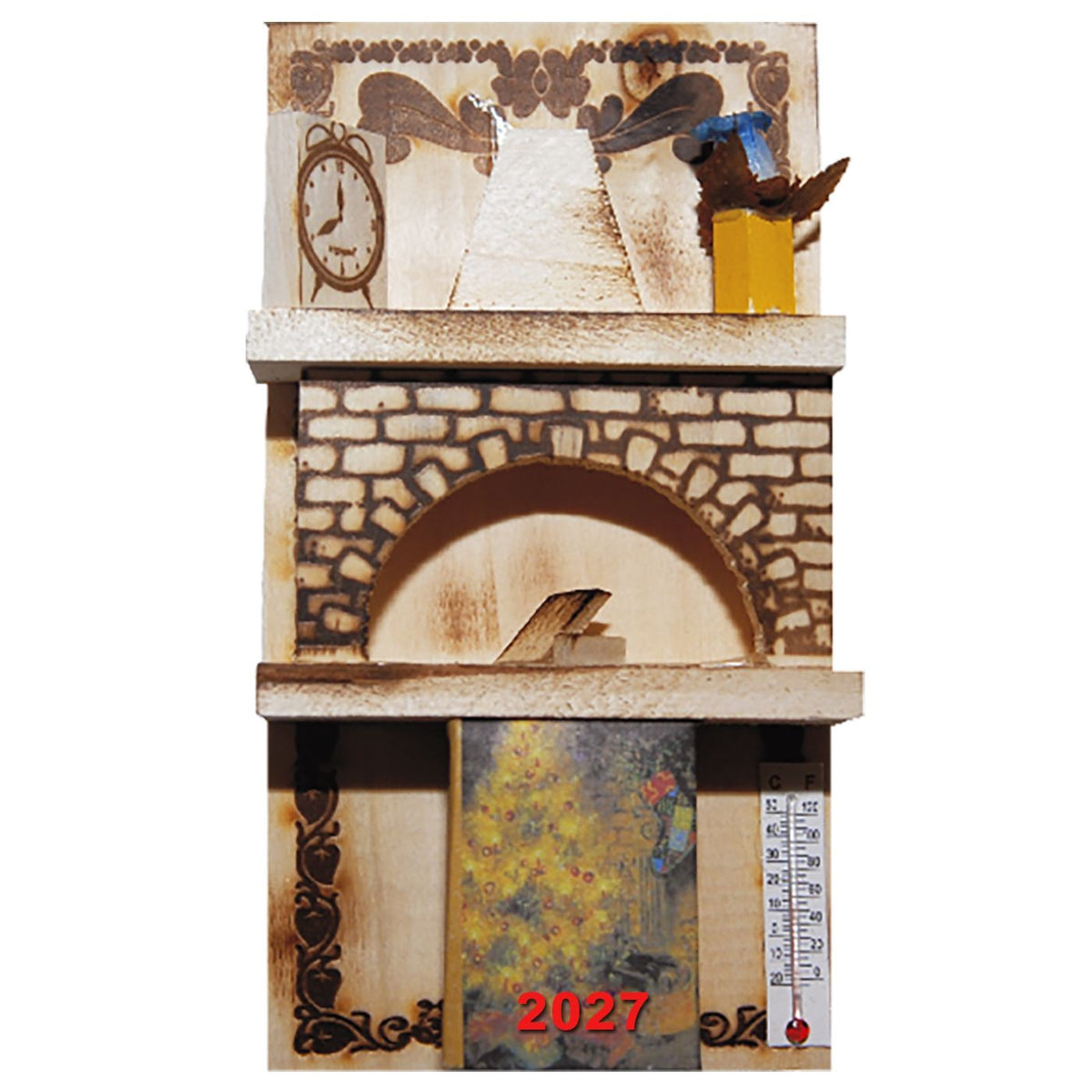 Ημερολόγιο Τζάκι 20x10cm Xmasfest 113442