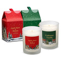 Κερί Αρωματικό σε Γυάλινο Βάζο Xmas 8x7cm Xmasfest 1134275