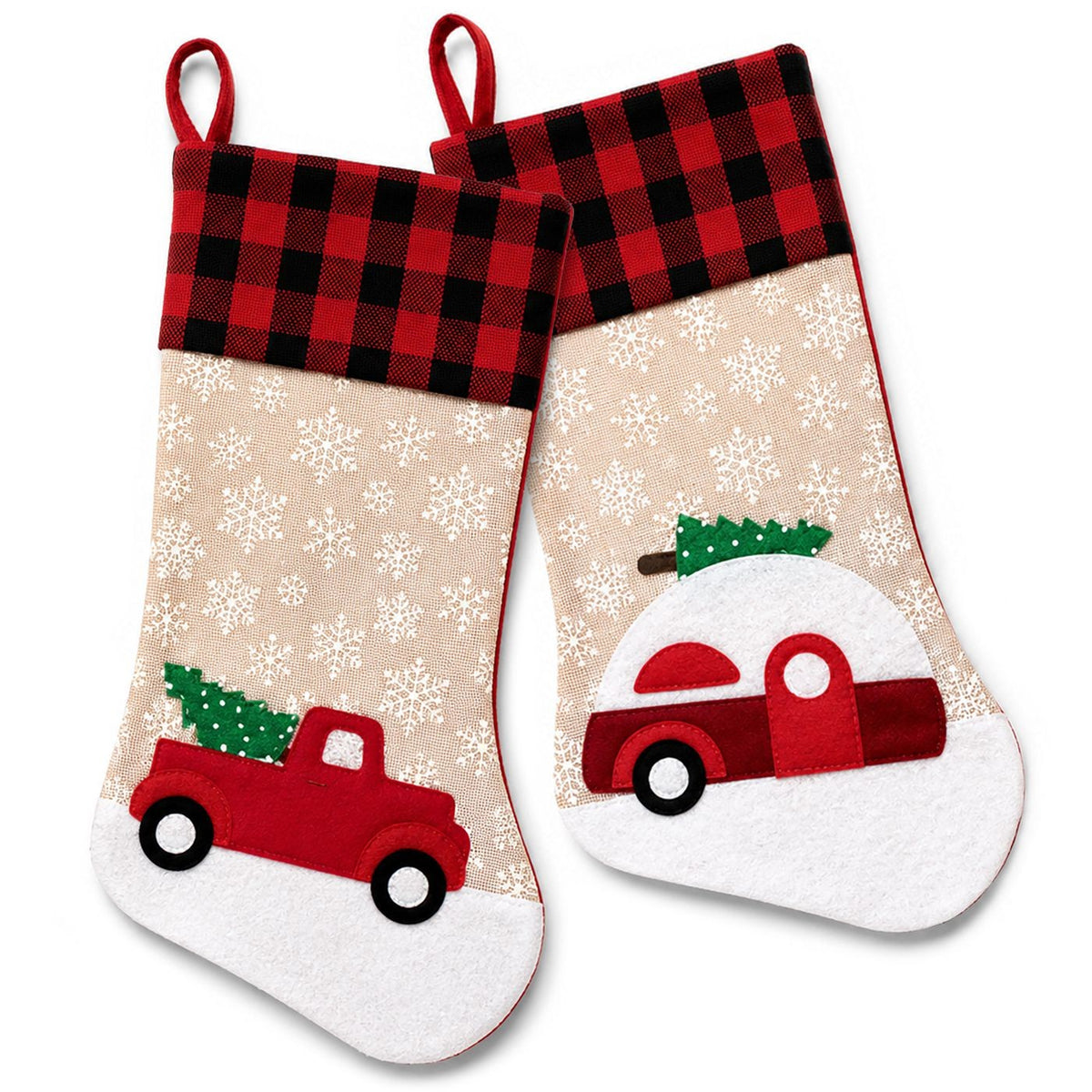 Μπότα Χριστουγέννων Λινάτσα 40x20cm Xmasfest 1134276