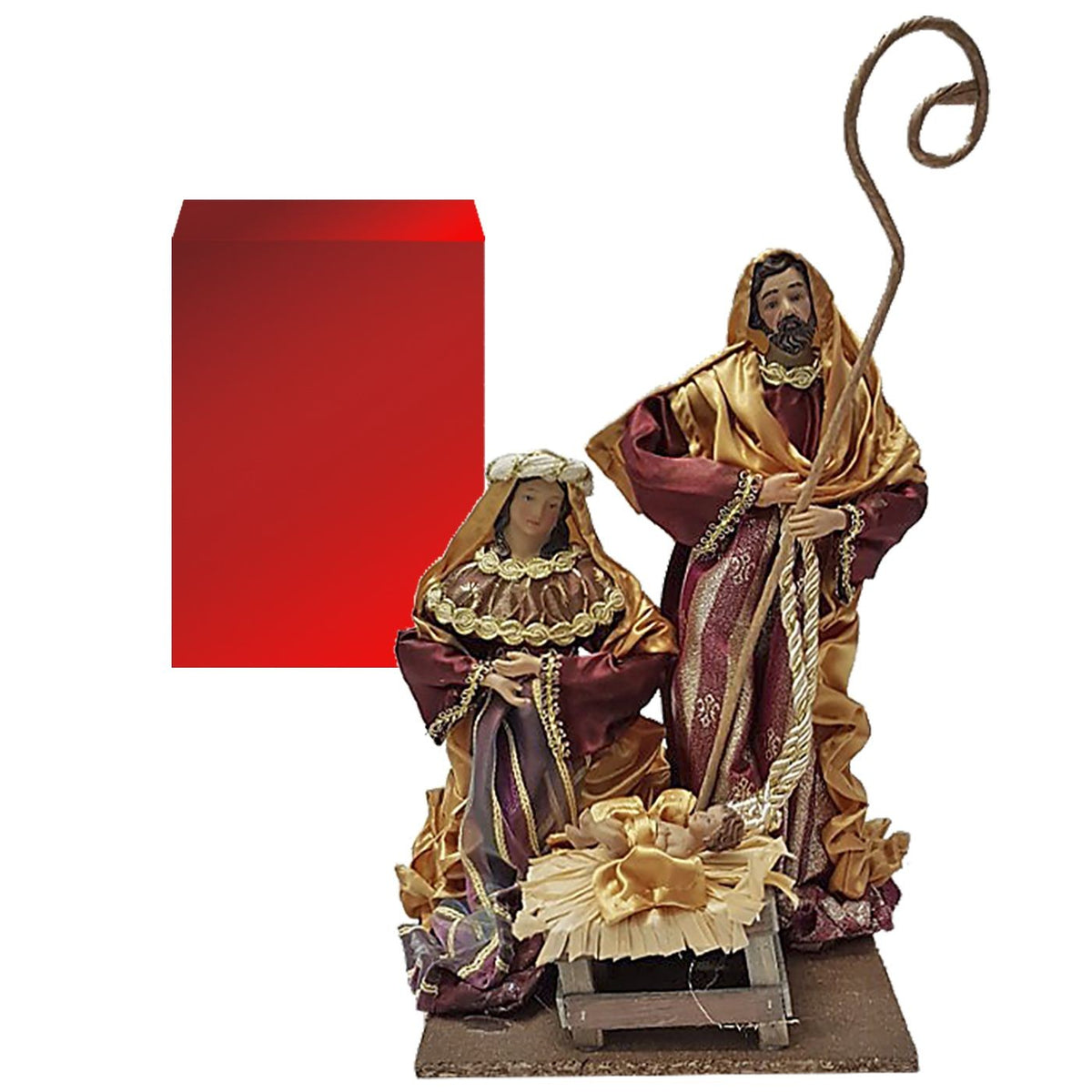 Φάτνη με Φιγούρες Γίγας 30x23cm Xmasfest 113487