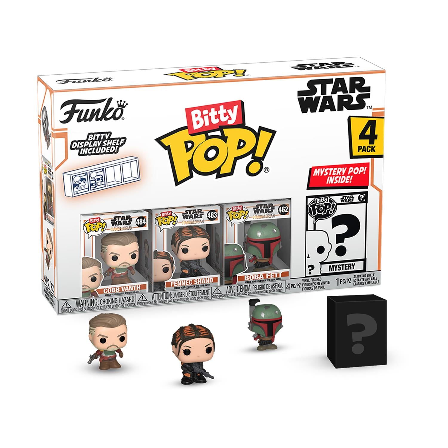 Funko Bitty Pop! 4-Pack Disney: Star Wars - Leia Vinyl Figures