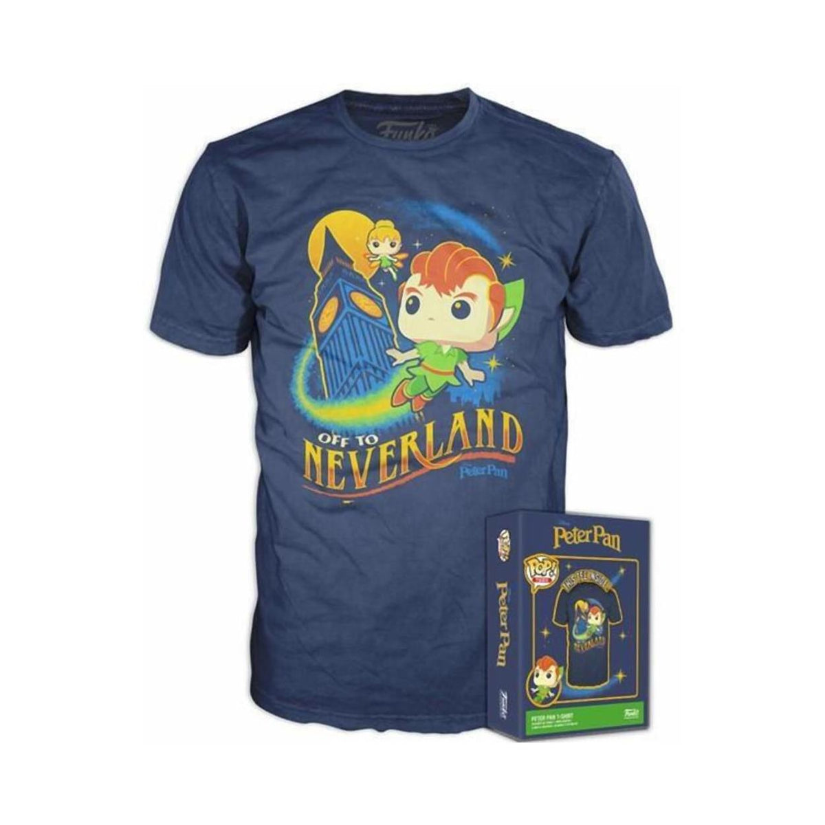 Funko Boxed Tees: Disney Peter Pan - Big Ben (M)