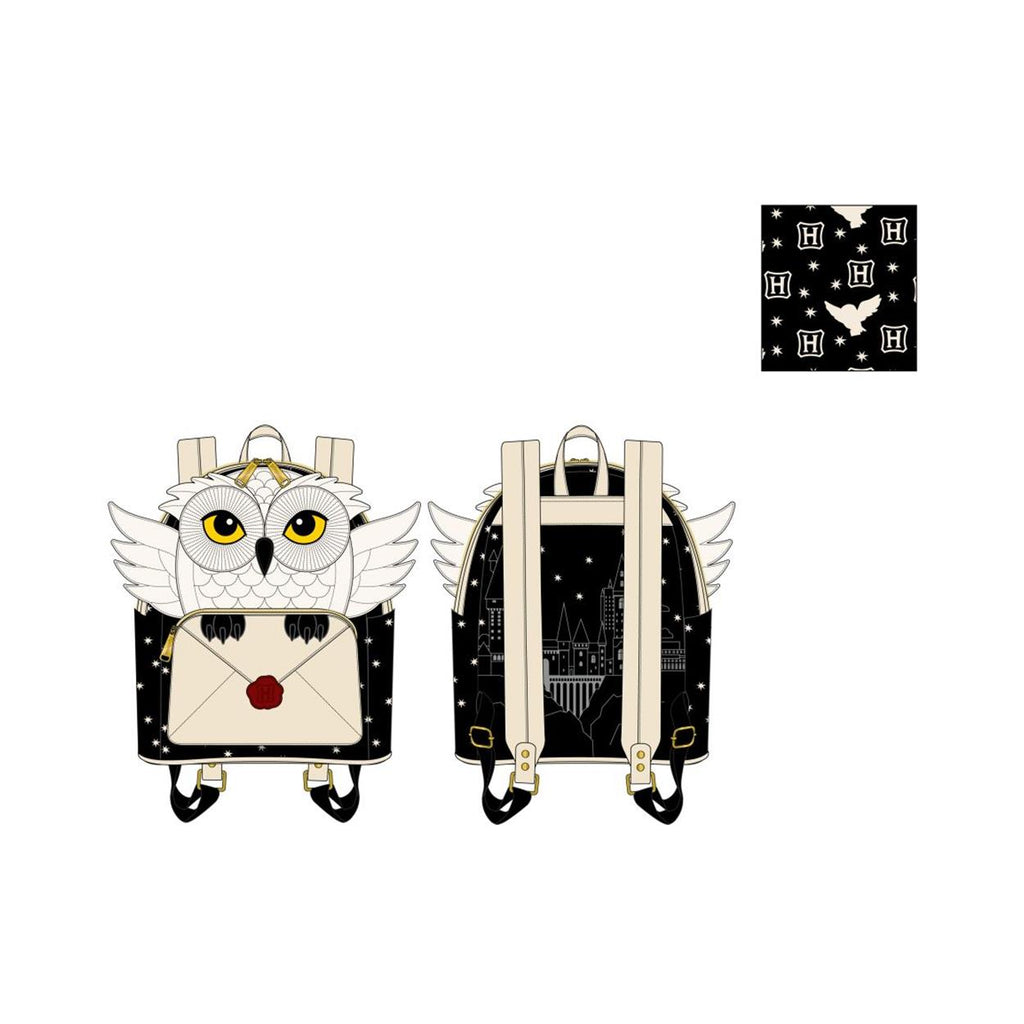 Loungefly Harry Potter - Hedwig Howler Mini Σακίδιο (HPBK0129)