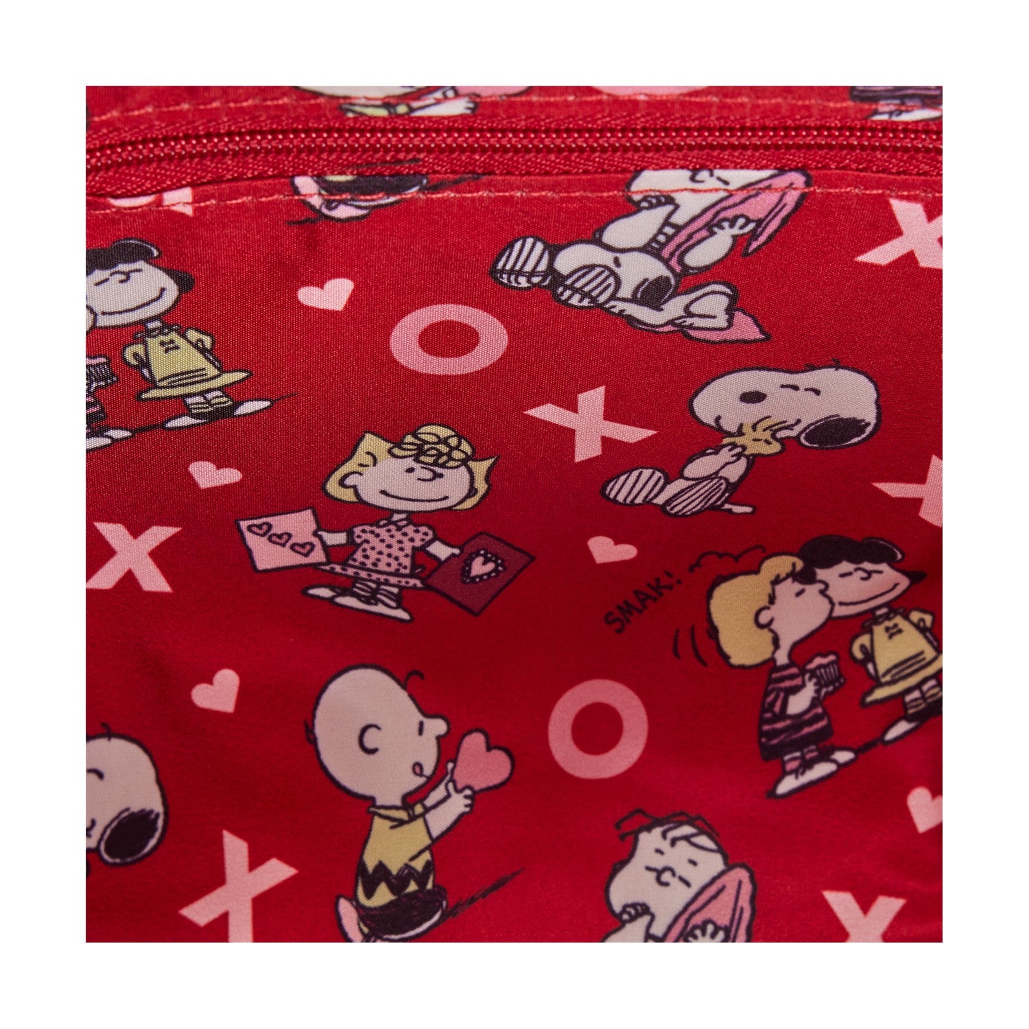 Loungefly Peanuts XO Charm Τσάντα Χιαστί (PNTB0027)