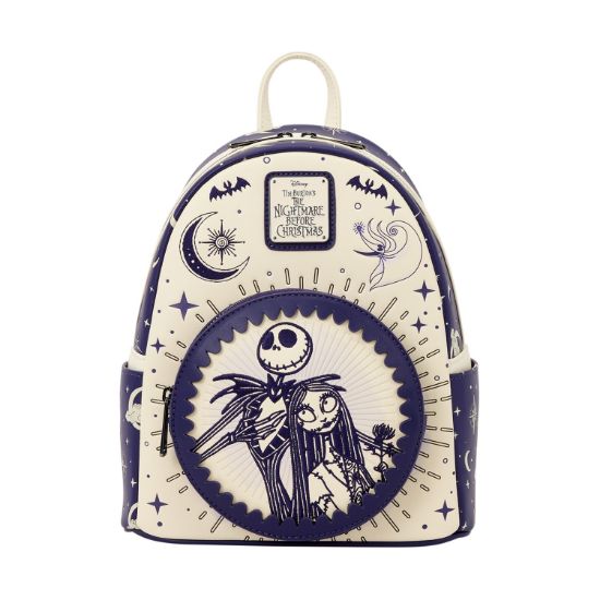 Loungefly Disney Nightmare Before Christmas - Jack & Sally Νυχτερινός Ουρανός Mini Σακίδιο (WDBK4489)