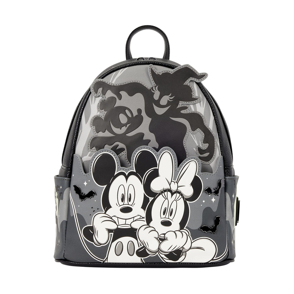 Loungefly Disney Mickey & Minnie Ghost Light Up Mini Σακίδιο που Ανάβει (WDBK4679)